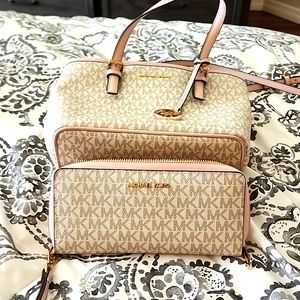 Michael Kors matching purse and wallet